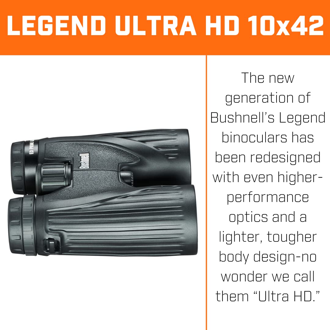 Bushnell Legend Ultra HD 10x 42mm Roof Prism Binocular : Amazon.ca
